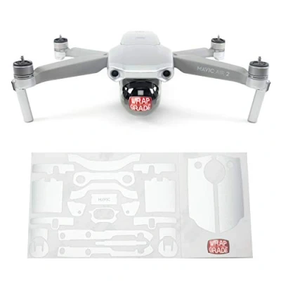 Afbeelding van Wrapgrade Skin compatibel met Mavic Air 2 Accent Color A (AIRFORCE SILVER)
