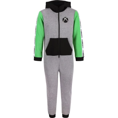 Afbeelding van Onesie, Grijze XBOX pyjama voor jongens