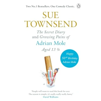 Afbeelding van The secret diary and growing pains of Adrian Mole, aged 13 3/4: Sue Townsend