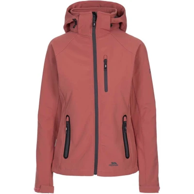 Afbeelding van Trespass Bela Ii Softshelljack Rood XL Vrouw
