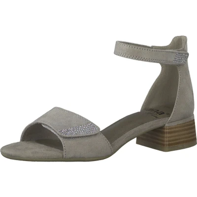 Afbeelding van Jana Sandalen, Dames, Maat: 38, Stone Textiel
