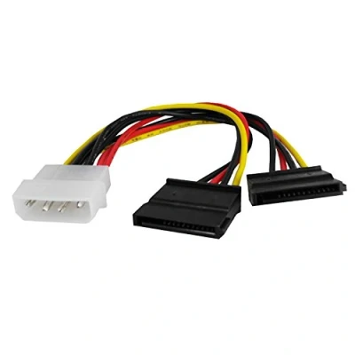Afbeelding van AABCOOLING C24 is a 4 Pin molex power splitter for 2 x SATA