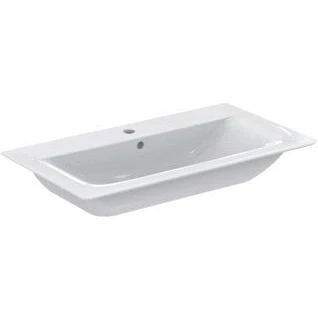 Afbeelding van Ideal standard connect air wastafel 84cm met kraangat overloop wit e027901
