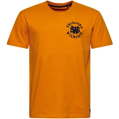 Afbeelding van Superdry Vintage Collegiate T shirt Oranje M Man
