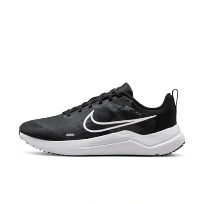 Afbeelding van NIKE downshifter 12 sneakers dames, zwart, wit, rookgrijs, puur platina, 42 EU