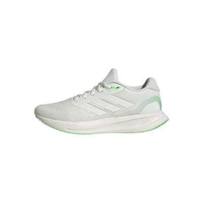 Afbeelding van adidas Runfalcon 5 hardloopschoenen voor dames, wit/wit/lime Burst, maat 43 EU, Off White Lime 40 EU