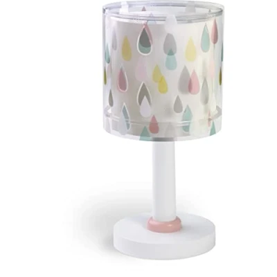 Afbeelding van Dalber kinder tafellamp Bureau kinderkamer kinderlamp Color Rain veelkleurige druppels