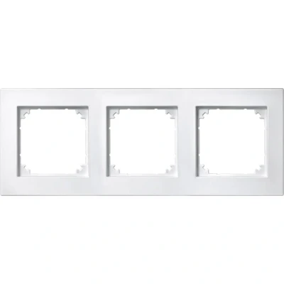 Afbeelding van Merten 486319 Afdekking Frame System M Polar wit