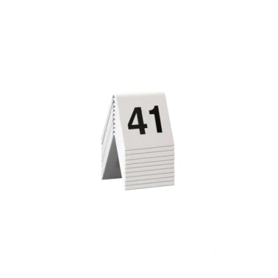 Afbeelding van Securit Tafelborden, cijfers 41 50, 4 x 5 CM (TN 50)