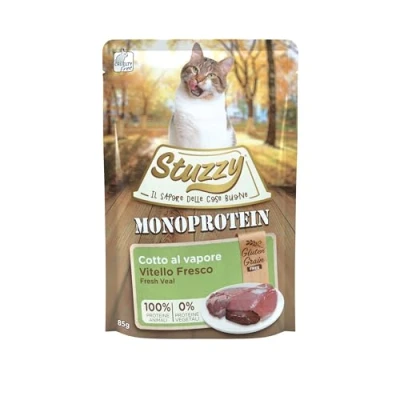 Afbeelding van 20x Stuzzy Kattenvoer Monoprotein Kalf 85 gr