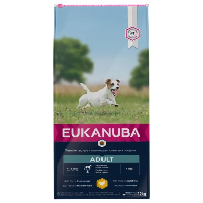 Afbeelding van Eukanuba Active Adult Small Breed Kip Hondenvoer 12 kg