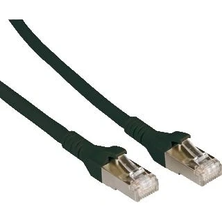 Afbeelding van Metz Connect 1308455000 E RJ45 Netwerkkabel, patchkabel CAT 6A S/FTP 5.00 m Zwart Snagless 1 stuk(s)