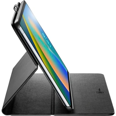 Afbeelding van Cellularline Folio iPad 10.9 &#039;&#039; (2022) Tablet tas met standaard functie (zwart)