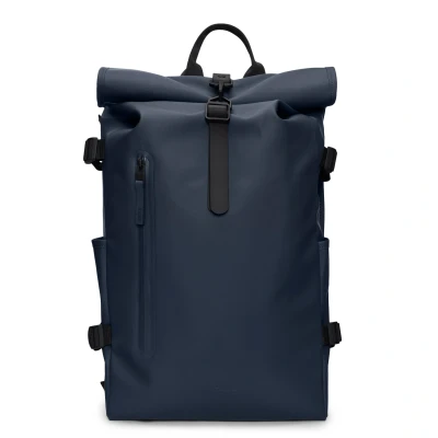 Afbeelding van Rains Rolltop Rucksack Large W3 navy