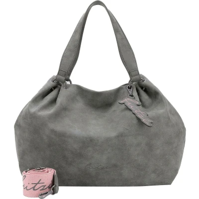 Afbeelding van Fritzi aus Preußen Schoudertas Joshi01 Vintage Shopper Anthra Grijs