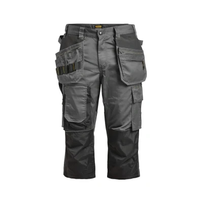 Afbeelding van Jobman 2362 Floorlayers Long Shorts Stretch 65236220 Donkergrijs/Zwart