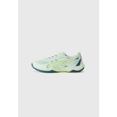 Afbeelding van Asics GEL Rocket 12 Volleybalschoenen, Heren, Maat: 46, Lichen rock/tranquil teal Hoogwaardig imitatieleer