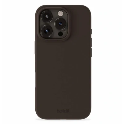 Afbeelding van Siliconen schaal iPhone 16 Pro Chocolate