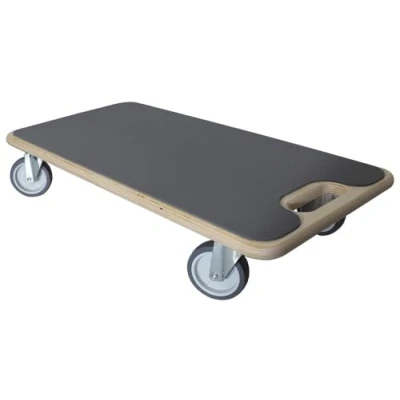Afbeelding van dörner + helmer 290714 Stabil Duo Soft Transportroller Laadvermogen (max.): 200 kg 590 mm x 290 120