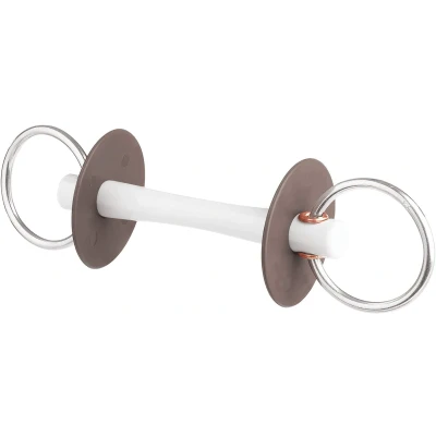 Afbeelding van Beris Loose Ring Snaffle Bit With Comfort Bar, 7.5cm