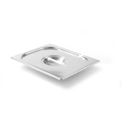 Afbeelding van HENDI Gastronorm deksel met lepeluitsparing Kitchen Line GN 1/2 265x325 mm
