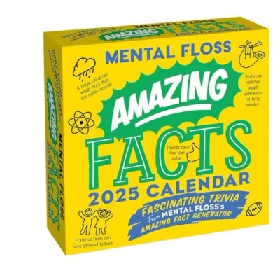 Afbeelding van Amazing Facts from Mental Floss 2025 Day to Calendar