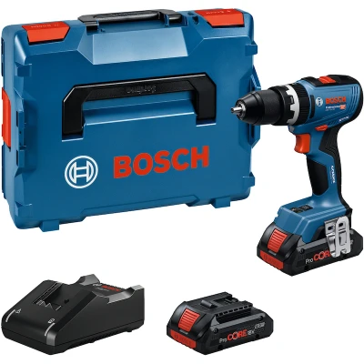 Afbeelding van BOSCH GSB 18V 65 accu klopboorschroefmachine in L BOXX 136 (2x 5,0Ah + lader) 06019N3303