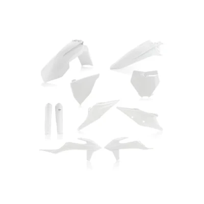 Afbeelding van Acerbis Plastickit KTM SX125 SX150 SX250 SXF250 SXF350 SXF450 2019 2022 Wit