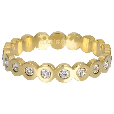 Afbeelding van Big Circle Stone 21 / Gold