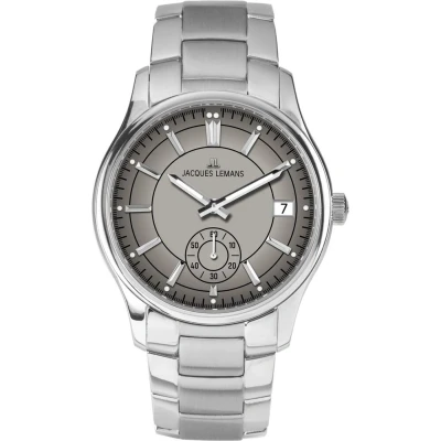 Afbeelding van Jacques Lemans 1 2197L Polshorloge Heren Kwarts Derby