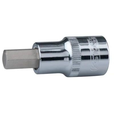 Afbeelding van KS Tools 918.1604 1/2&quot; CHROMEplus Bit dopsleutel binnenzeskant, kort, 4mm