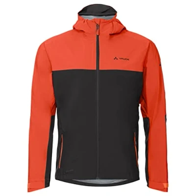 Afbeelding van Vaude MOAB Regenjas, Heren, Maat: Small, Glowing red