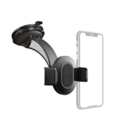 Afbeelding van Hama Gsm Houder Voor De Auto Move Met Zuignap 360 Graden Draaib. Uni.