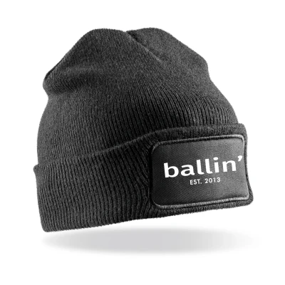Afbeelding van Ballin Est. 2013 Muts Beanie Zwart