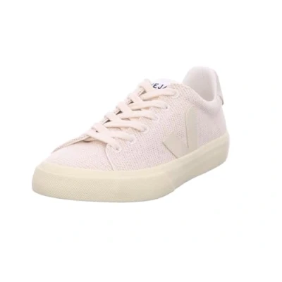 Afbeelding van Veja Campo Sneakers laag, Dames, Maat: 38, Jute pierre Textiel/ synthetisch