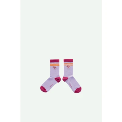 Afbeelding van socks sticky sis sunset lilac