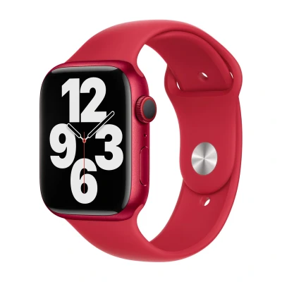 Afbeelding van Apple origineel Sport Band Watch 38mm / 40mm 41mm (PRODUCT) Red 5th Gen MKUD3ZM/A