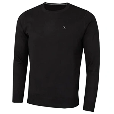 Afbeelding van Calvin Klein Heren trui met ronde hals Zwart L