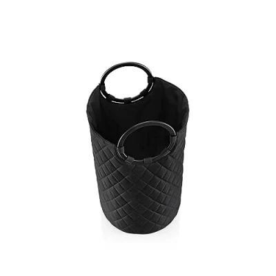 Afbeelding van Reisenthel Loophome M Opbergmand Wasmand 30 L Frame Rhombus Zwart