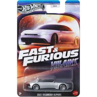 Afbeelding van Hot Wheels Verzamelaar Fast &amp; Furious 2022 Delorean ALPHA5 voor verzamelaars