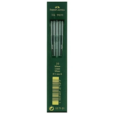 Afbeelding van 5x Potloodstiftjes Faber Castell TK9071 2,0mm B