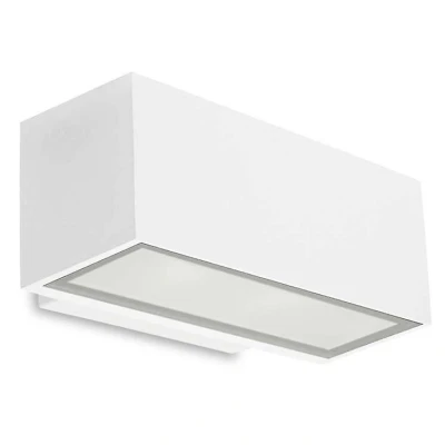 Afbeelding van LEDS C4 Afrodita buitenwandlamp, down, wit