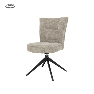 Afbeelding van Bardi Stoel fabric Haga 30 beige (draaibaar)