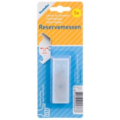 Afbeelding van uitschuifmes navulling haaks 19 mm