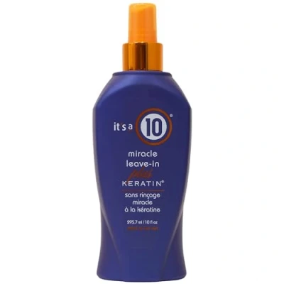 Afbeelding van It&#039;s A 10 Miracle Its Leave in Conditioner Plus keratine oordopjes 4 centimeter zwart (black), (zwart), 295.7 ml (1er Pack),