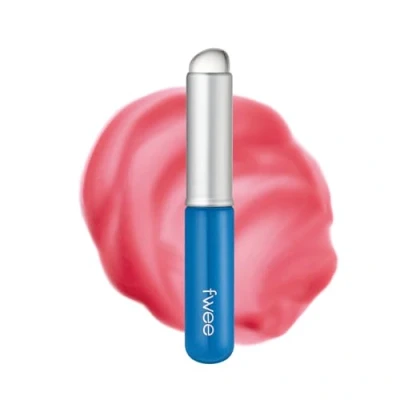 Afbeelding van fwee Vingerachtige siliconen lippenborstel Mini Multifunctionele make up blending borstel met deksel