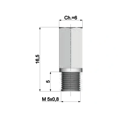 Afbeelding van Pln3701 a2 carburator, gom, hoog e alta polini keihin/pwk LINKS 136