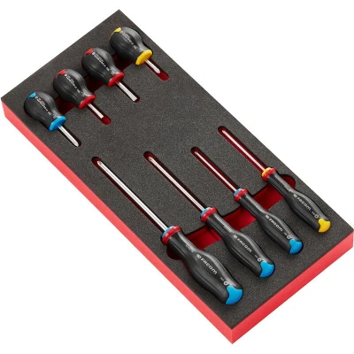 Afbeelding van FACOM MODM.AT3PB ProTwist schroevendraaierset foam module 8 delig