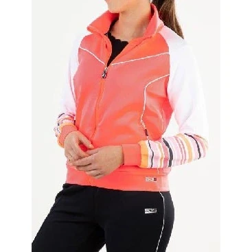 Afbeelding van Sjeng Sports Lady Jacket Fey (Flame Coral) Dames Koraal/Wit