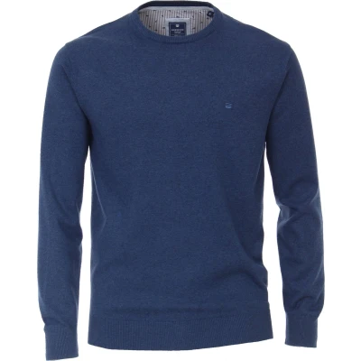 Afbeelding van Redmond MIT Rundhals Ausschnitt IN Verschiedenen Trui, Heren, Maat: 3XL, Blau